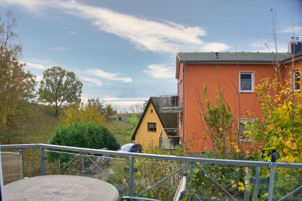 Dünenhaus Ferienwohnung mit Balkon und Meerblick Goehren  Exterior foto